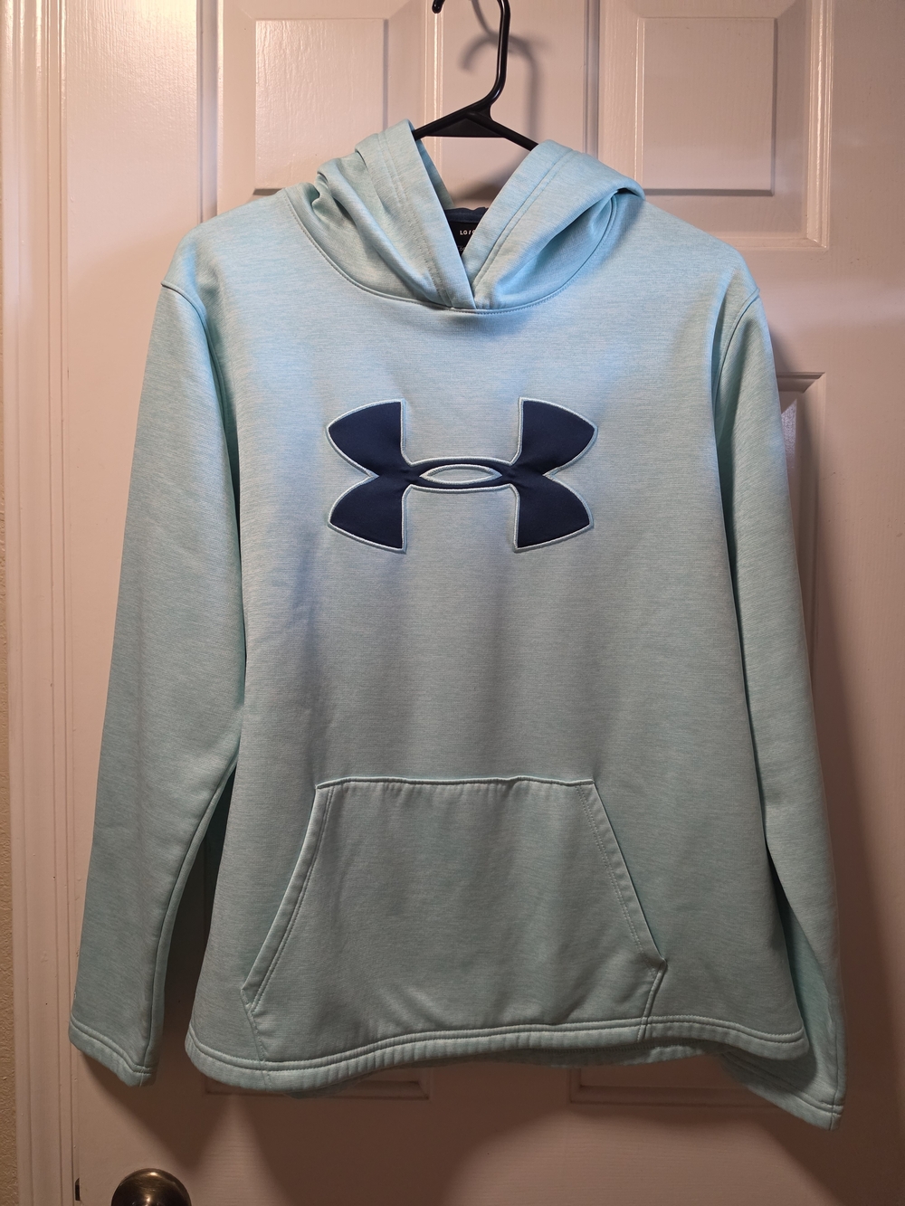 Under Armour Women's Light Teal Logo Hoodie